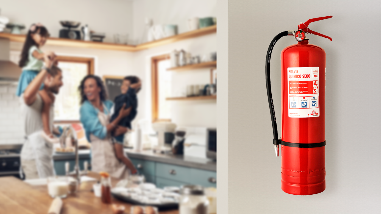 Extintores para tu casa: Acción oportuna para evitar un incendio -  Startfire Blog